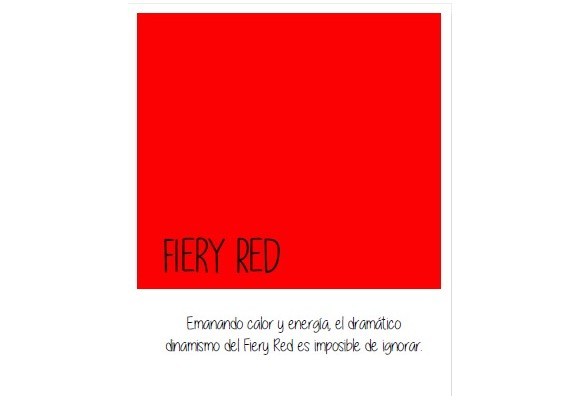 Fiery Red